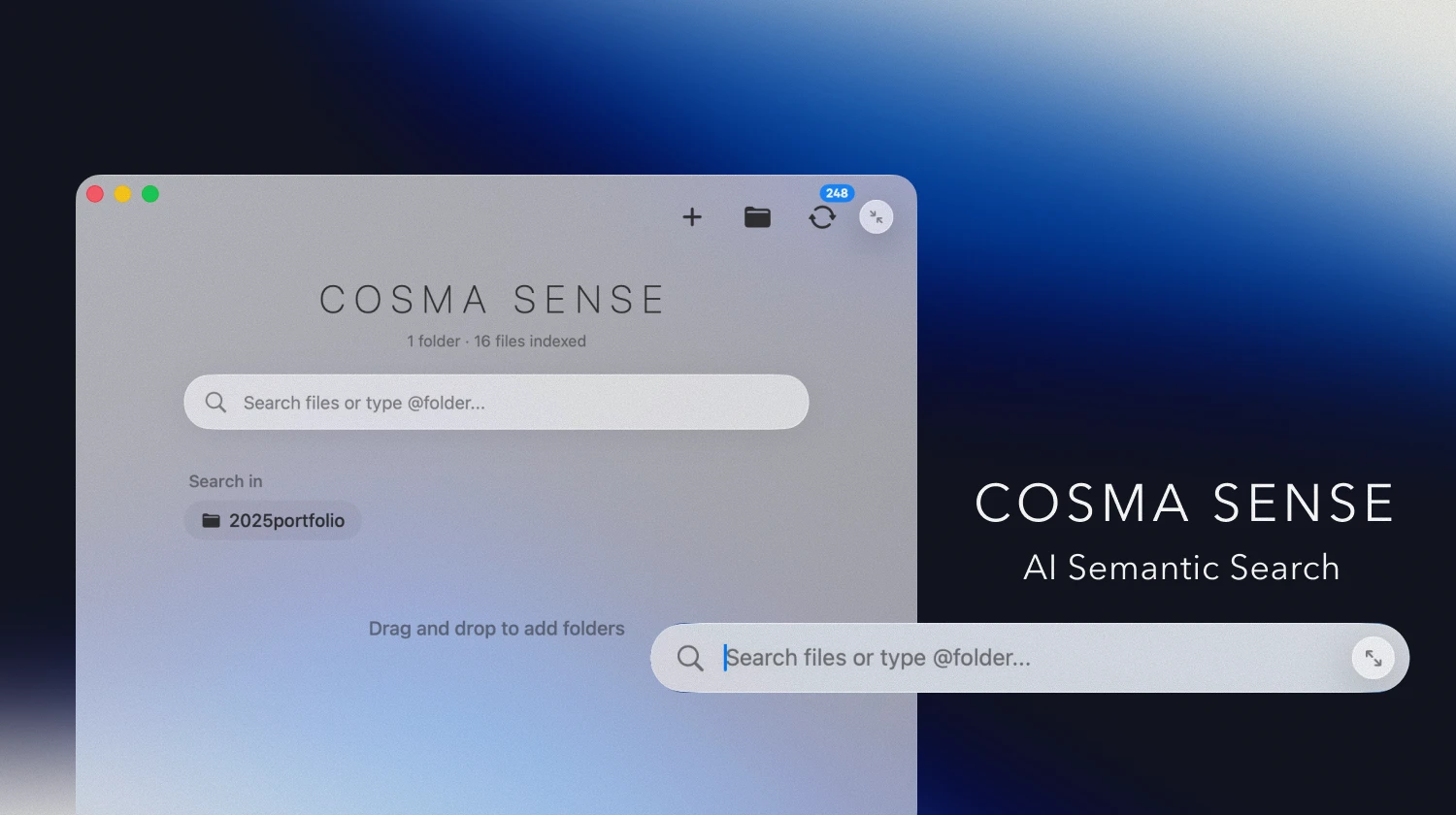 Cosma Sense project cover
