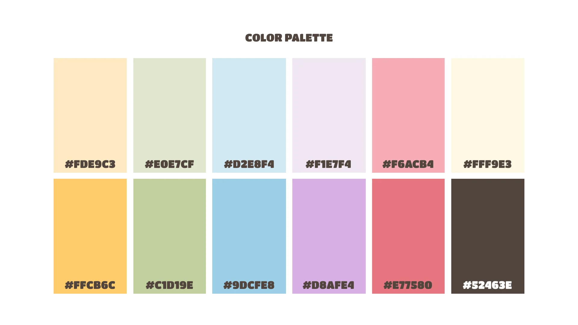 Colour design