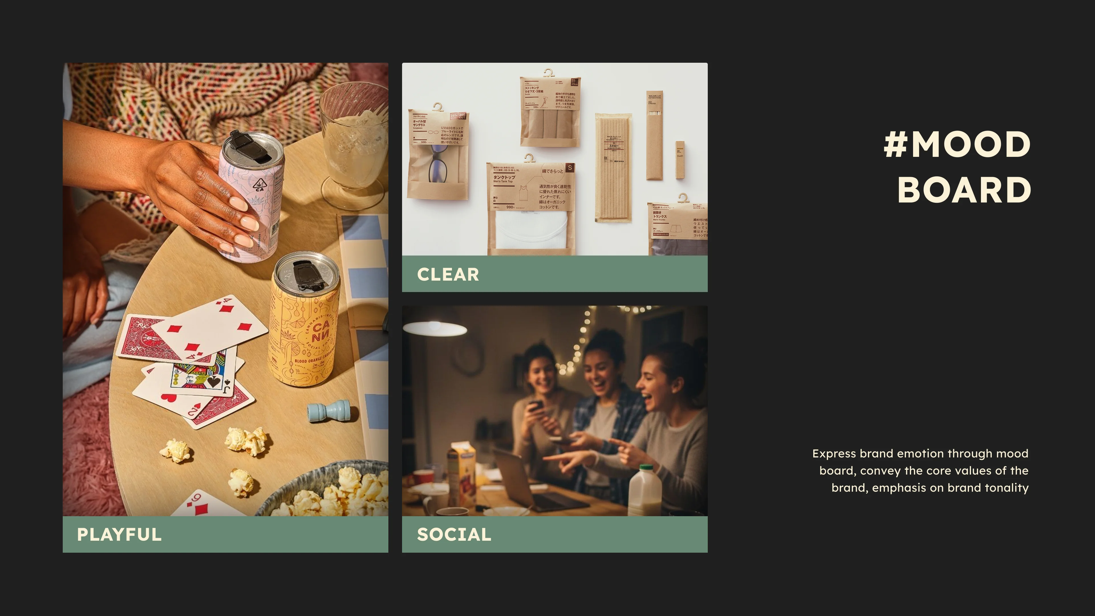 Orango brand identity board