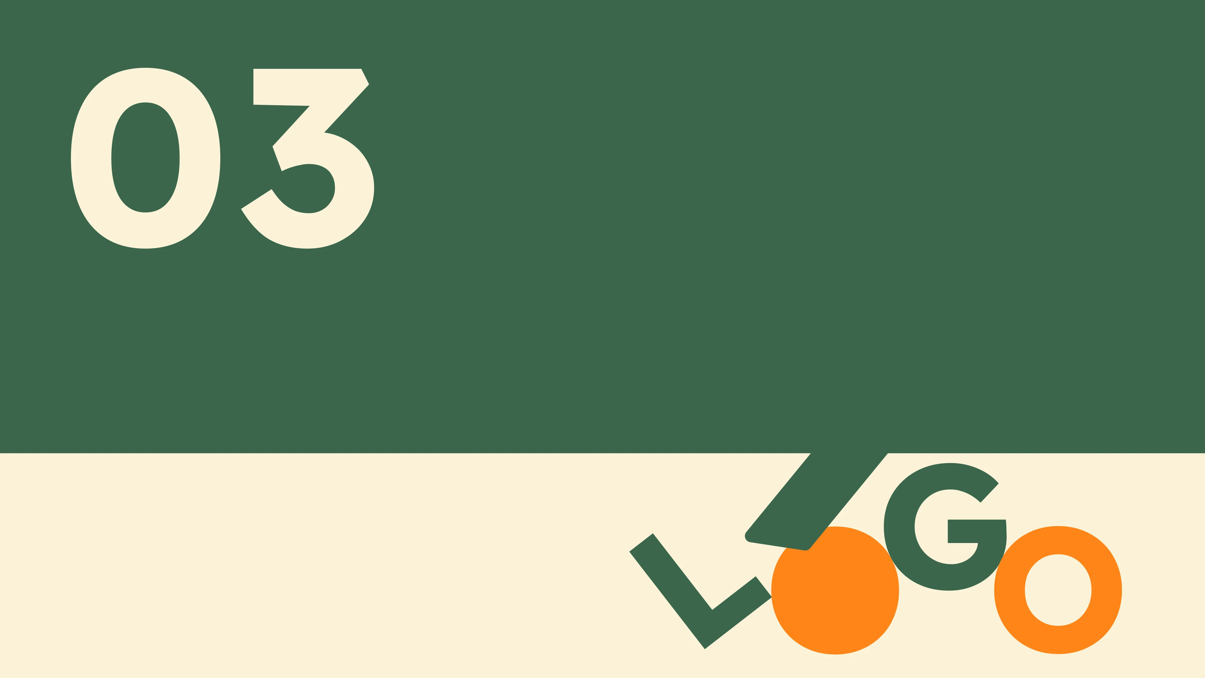 Orango brand identity board